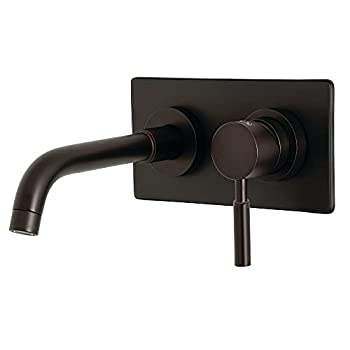 【中古】【輸入品・未使用】Kingston Brass KS8115DL Concord Wall Mount Single Lever Handle Sink Faucet%ｶﾝﾏ% Oil Rubbed Bronze by Kingston Brass [並行輸入品]｜スカイマーケットプラス