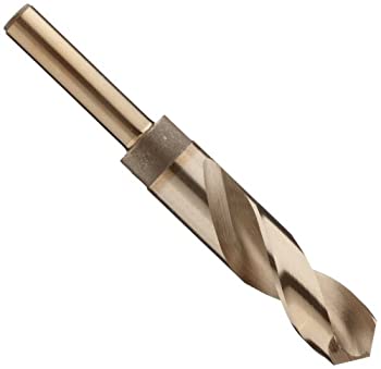 【中古】【インポート品・未当て嵌める】Chicago Latrobe 190C Cobalt Steel Reduced Shank Drill Bit%ｶﾝﾏ% Gold Oxide Finish%ｶﾝﾏ% Round Shank%ｶﾝﾏ% 118 Degree Split Point%ｶﾝﾏ% 7/8