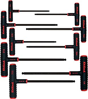 【中古】【輸入品・未使用】Eklind 60809?9?Piece 9?"シリーズpower-t t-handle六角キーセットwithポーチ、サイズ: 5?/ 64?"???1?/ 4?"