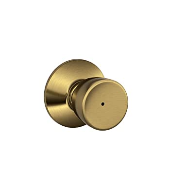 【中古】【輸入品・未使用】Schlage F40 BEL 609 16-080 10-027 ベルベッド&バスノブ アンティーク真鍮|スカイマーケットプラス