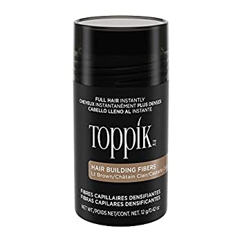 【中古】【インポート品・未当て嵌める】Toppik Hair Building Fibers LIGHT BROWN - 0.36 薬局衡オンス/10.3 grams