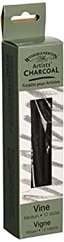 【中古】【輸入品・未使用】Winsor & Newtown Artist Vine Charcoal Sticks 12/Pkg-Medium (並行輸入品)