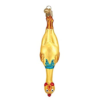 【中古】【輸入品・未使用】Old World Christmas 吹きガラスオーナメント クリスマスツリー用 ゴムチキン用｜スカイマーケットプラス