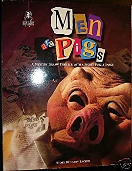 【中古】【輸入品・未使用】Men Are Pigs by Larry Zacher 1000 Pcs bePuzzled Mystery Jigsaw Puzzle｜スカイマーケットプラス