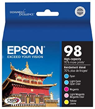 【中古】【輸入品・未使用】Epson 98 High Capacity Color Ink Multi-Pack for Epson Artisan 5-COLOR [並行輸入品]