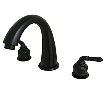 【中古】【輸入品・未使用】Kingston Brass KS2365 Naples Roman Tub Filler%ｶﾝﾏ% Oil Rubbed Bronze by Kingston Brass [並行輸入品]｜スカイマーケットプラス