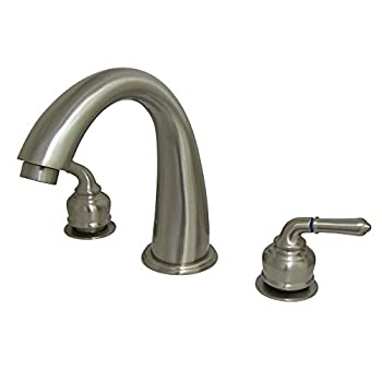 【中古】【輸入品・未使用】Kingston Brass KS2368 Naples Roman Tub Filler%ｶﾝﾏ% Satin Nickel by Kingston Brass [並行輸入品]｜スカイマーケットプラス