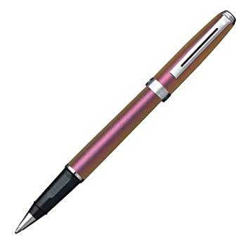 【中古】【輸入品・未使用】Sheaffer Prelude Rollerball Pen Radiant Magenta Finish - Nickel Plate Trim ローラーボールペン (並行輸入品)