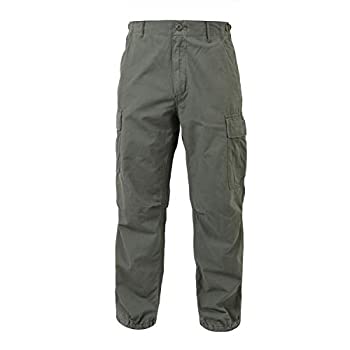 【中古】【輸入品・未使用】ROTHCO（ロスコ）リップストップVIETNAM ERA 6ポケットカーゴパンツ：4387 (L%ｶﾝﾏ% オリーブドラブ)