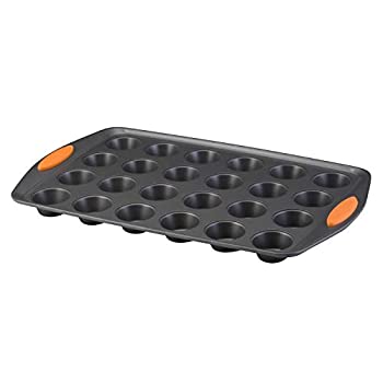 【中古】【輸入品・未使用】Rachael Ray Oven Lovin' Non-Stick 24-Cup Mini Muffin Pan%ｶﾝﾏ% Orange by Rachael Ray [並行輸入品]