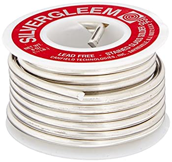 【中古】【輸入品・未使用】Lead Free Silvergleem Solder Wire - 1/2 Lb Spool by Silvergleem