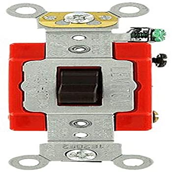 【中古】【インポート品・未当て嵌める】Leviton 1224-2 20 Amp%ｶﾝﾏ% 120/277 Volt%ｶﾝﾏ% Toggle 4-Way AC Quiet Switch%ｶﾝﾏ% Extra Heavy Duty Grade%ｶﾝﾏ% Self Grounding%ｶﾝﾏ% Back and