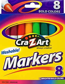 【中古】【輸入品・未使用】Cra-Z-art Bold Washable Broadline Markers%カンマ% Box of 8 (10001-24) by Cra-Z-Art|スカイマーケットプラス