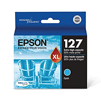 【中古】【輸入品・未使用】T127220 (127) High-Yield Ink%ｶﾝﾏ% Cyan [並行輸入品] 10,484円
