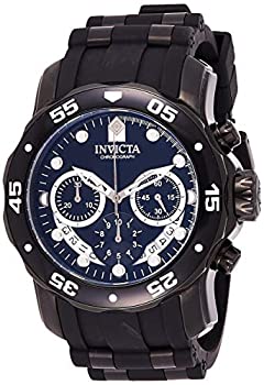 【中古】【輸入品・未使用】[インビクタ] 腕時計 Pro Diver 石英 48mm ケース ブラック ステンレススチール ポリウレタンストラップ ブラックダイヤル 6986 メンズ 正規輸入