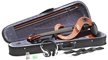 【中古】【輸入品・未使用】EVN 4/4BK サイレントバイオリンセット EVN 4/4 VBR Stagg社 Violinburst 【並行輸入】