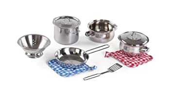 【中古】【輸入品・未使用】Step2 Cooking Essentials 10-Piece Stainless Steel Set by Step2 [並行輸入品]