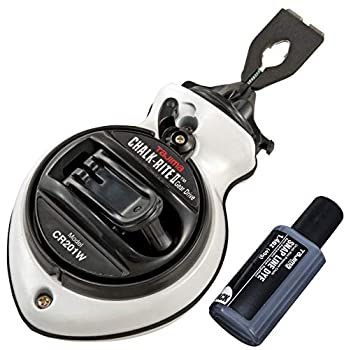 【中古】【輸入品・未使用】タジマCR201W-PホワイトチョークライトIIトリプルスピードリワインドとブラックダイのエクストラボールドスナップライン｜スカイマーケットプラス