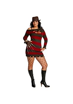 【中古】【輸入品・未使用】A Nightmare On Elm Street - Miss Krueger Adult Plus Costume エルム街の悪??夢 - ミス?クルーガー大人用プラスコスチューム♪ハロウィン♪サ
