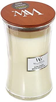 【中古】【輸入品・未使用】Woodwick Island Coconut Candle%ｶﾝﾏ% Large