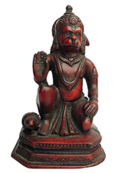 【中古】【輸入品・未使用】（並行輸入品） アジアン雑貨 ネパール仏像 モンキーブッタ（ハヌマーン・ブッタ）BTS-37