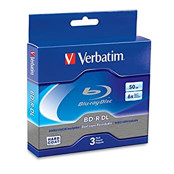 【中古】【輸入品・未使用】バーベイタム 50GB 6倍速 BD-R DL ブルーレイディスク追記型（3枚パック） 並行輸入品