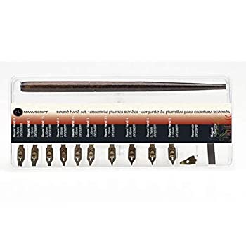 【中古】【輸入品・未使用】Manuscript Round Hand Pen Set in Selection Box アートペン (並行輸入品)|スカイマーケットプラス