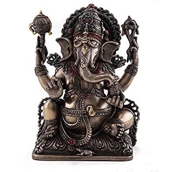 【中古】【輸入品・未使用】ガネーシャ-繁栄の富をもたらすヒンドゥー神 彫像 彫刻/ - Ganesh- Lord of Prosperity & Fortune by francescaskitchen TL(並行輸入品