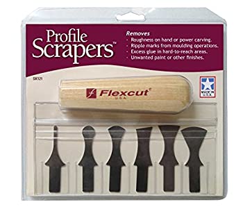 【中古】【輸入品・未使用】7 Pc. Profile Scrapers (Includes Handle)