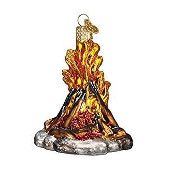 【中古】【輸入品・未使用】Old World Christmas Campfire Glass Blown Ornament by Old World Christmas