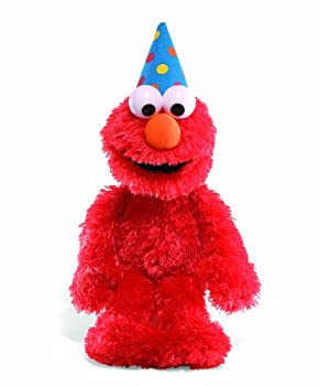新しいブランド Gund Happy Birthday Elmo ハッピーバースデーエルモ With Sound音声付 Sesame Street セサミストリート 並行輸入品 Fucoa Cl