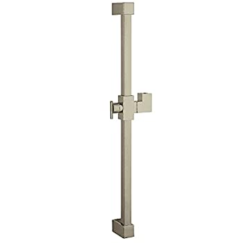 【中古】【輸入品・未使用】Kingston Brass KX8248 23-3/5-Inch ABS and Stainless Steel Square Slide Bar%ｶﾝﾏ% Satin Nickel by Kingston Brass