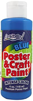 【中古】【インポート品・未当て嵌める】Art Skills Poster \u0026 Craft Paint - Intense Colour - Blue