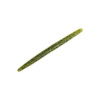 【中古】【インポート品・未当て嵌める】Strike King Shim-E-Stick/スイカ-赤と黒 5in (SES5-18) スポーツ・アウトドア-その他