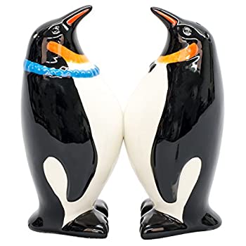 【中古】【輸入品・未使用】Salt & Pepper Shakers Set - SOUTH POLE PRIDE New Ceramic Gifts 8169