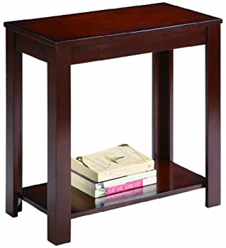 【中古】【輸入品・未使用】Crown Mark Pierce Chair Side Table%ｶﾝﾏ% Espresso　並行輸入 [並行輸入品]