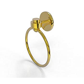 【中古】【インポート品・未当てはめる】Allied Brass 7116-PB 15糎 Towel Ring%ｶﾝﾏ% Polished Brass