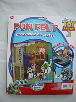 【中古】【輸入品・未使用】Toy Story 3 Fun Felt Storybook & Playset by Senario [並行輸入品]