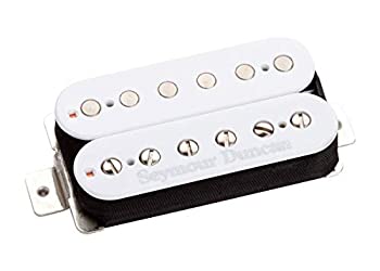 【中古】【輸入品・未使用】【 並行輸入品 】 Seymour Duncan (セイモアダンカン) TB-PG1 Pearly Gates Trembucker Bridge ピックアップ%ｶﾝﾏ% White Cover
