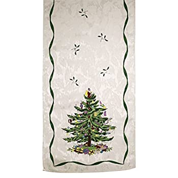 【中古】【輸入品・未使用】Avanti Spode Tree Table Runner%ｶﾝﾏ% 36cm by 180cm%ｶﾝﾏ% Ivory