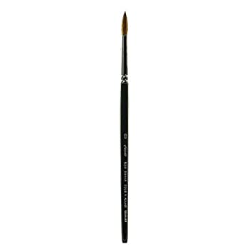 【中古】【輸入品・未使用】Silver Brush 7500S-8 Pure Red Short Handle Sable Student Grade Brush%ｶﾝﾏ% Round%ｶﾝﾏ% Size 8 by Silver Brush Limited
