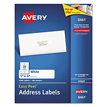 【中古】【輸入品・未使用】Easy Peel Inkjet Address Labels%ｶﾝﾏ% 1 x 4%ｶﾝﾏ% White%ｶﾝﾏ% 2000/Box (並行輸入品) 19,986円