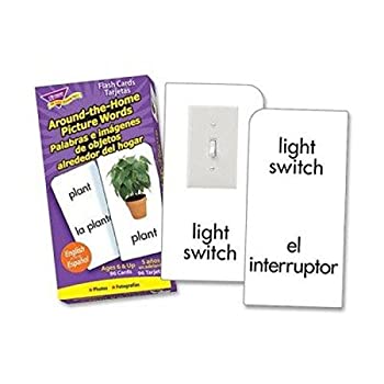 【中古】【輸入品・未使用】[トレンドエンタープライズ]Trend Enterprises Inc Trend Enterprises Products Flash Cards%ｶﾝﾏ% Spanish%ｶﾝﾏ% Objects Around The [並行輸入品