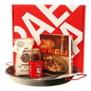 【中古】【輸入品・未使用】La Paella Kit with 14-Inch Carbon Steel Pan in Gift Box｜スカイマーケットプラス