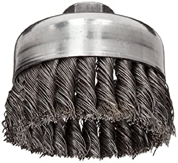 【中古】【輸入品・未使用】Weiler Wire Cup Brush%ｶﾝﾏ% Threaded Hole%ｶﾝﾏ% Steel%ｶﾝﾏ% Full Twist Knotted%ｶﾝﾏ% 4 Diameter%ｶﾝﾏ% 0.023 Wire Diameter%ｶﾝﾏ% 5/8-11 Arbor%