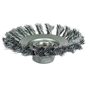 【中古】【輸入品・未使用】Weiler 804-13406 4 Inch Knot Wire Bevel Brush.014 5-8 Inch Arbor Hole｜スカイマーケットプラス