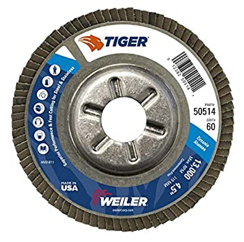 【中古】【輸入品・未使用】ワイラー804-50514 4-1-2 Inchdia。 60Gritフラップホイール7-8 Incharbor H