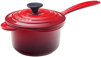 【中古】【輸入品・未使用】Le Creuset Enameled cast-iron 1???1?/ 4-quartアイアンハンドルPrecision Pour Saucepan 1.25 qt レッド L2515-1667|スカイマーケットプラス