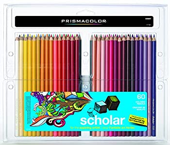 【中古】【輸入品・未使用】プリズマカラー 色鉛筆60色セット Prismacolor Scholar Colored Pencils%ｶﾝﾏ% 60-Count