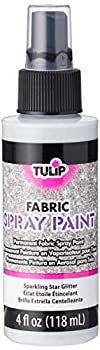 【中古】【輸入品・未使用】Tulip Fabric Spray Paint 4oz-Sparkling Star - White Glitter (並行輸入品)｜スカイマーケットプラス